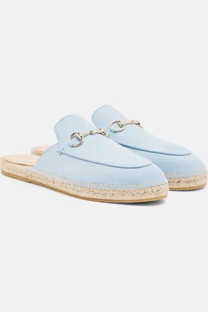 Gucci Mules espadrillas Horsebit in suede