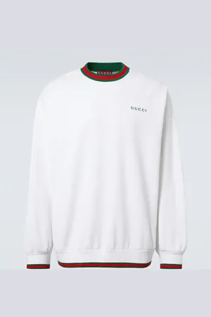 Gucci Felpa in misto cotone con logo