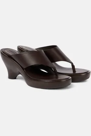 ZIMMERMANN Mules Wild 95 in pelle con zeppa