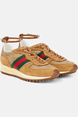 Gucci Sneakers Re-Motion Web Stripe in suede