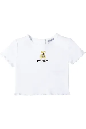 Burberry Baby - T-shirt in cotone con logo