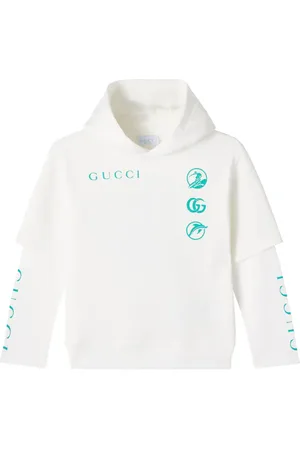 Gucci Felpa in cotone con stampa
