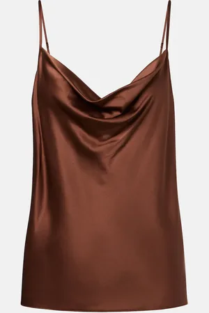 VERONICA BEARD Camisole Sola in misto seta