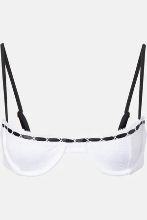 SAME Top bikini in sangallo