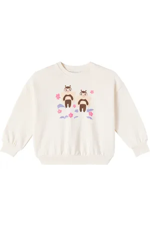 Mini Rodini Felpa in jersey di cotone con stampa