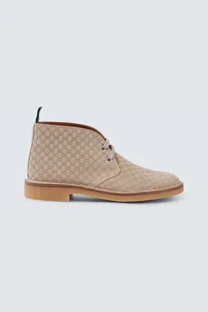 Gucci Stivaletti in suede GG