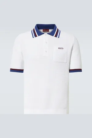 Gucci Polo in piqué di cotone