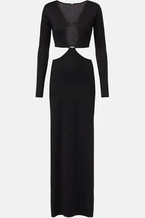SAME Abito lungo con cut-out