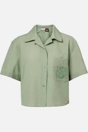 Loewe Camicia Anagram in misto cotone
