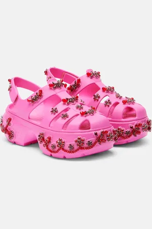 Simone Rocha X Crocs Stomp - Sandali Fisherman con plateau