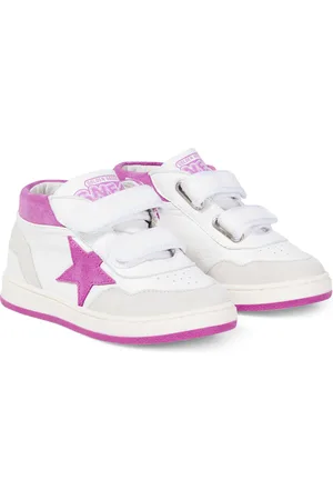 Golden Goose Sneakers alte June in suede e pelle