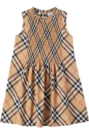 Burberry Abito in cotone Burberry Check