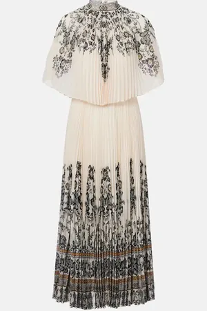 ZIMMERMANN Abito midi Dawning Sunray con stampa