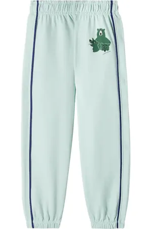 Mini Rodini Pantaloni sportivi in jersey di cotone con stampa