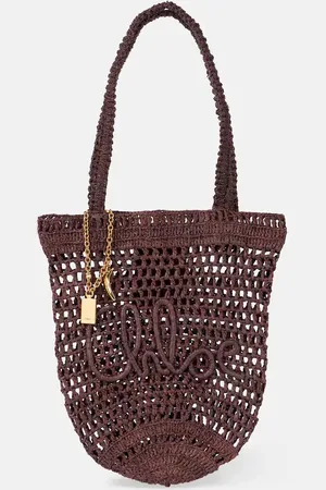 Chloé Chloé Borsa Summer Banana Small in rafia