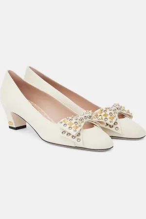 VALENTINO GARAVANI Pumps Bowow 45 in pelle con borchie