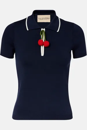 VALENTINO Polo Cherryfic in cotone