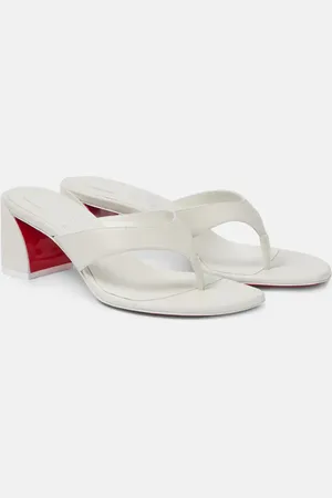 Christian Louboutin Sandali infradito Janetonga 55 in pelle