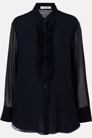 Dorothee Schumacher Blusa Sheer Dreams in chiffon di seta