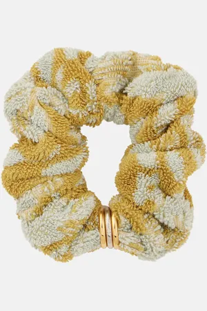 Chloé Chloé Scrunchie in spugna con stampa floreale