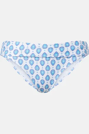 Heidi Klein Slip bikini La Croissette con stampa