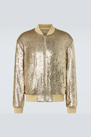 DRIES VAN NOTEN Bomber con paillettes