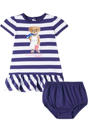 Ralph Lauren Baby - Abito e culottes Polo Bear
