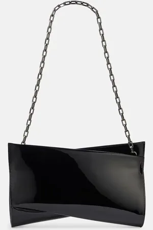Christian Louboutin Borsa a spalla Loubitwist Small in vernice