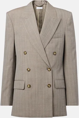 Stella McCartney Blazer doppiopetto oversize in lana