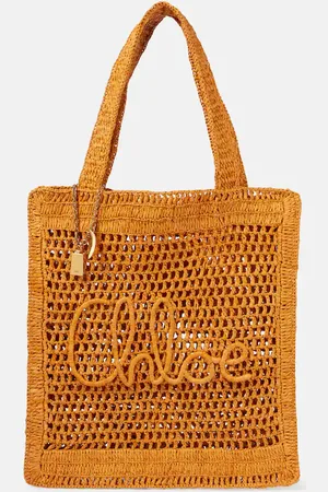 Chloé Chloé Borsa Summer Banana in rafia