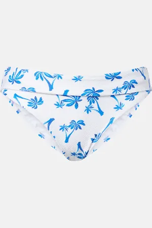 Heidi Klein Slip bikini Palm Beach con stampa