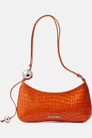 Jacquemus Borsa Bisou Perle in pelle stampata