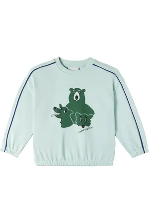 Mini Rodini Felpa in jersey di cotone con stampa