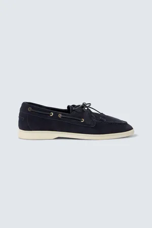 Loro Piana Mocassini Sea-Sail Walk in suede