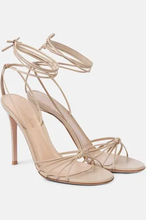 Gianvito Rossi Sandali Strappy 105 in pelle