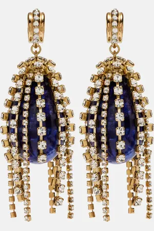 Chloé Chloé Orecchini pendenti con cristalli