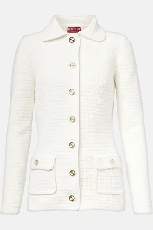 Gucci Cardigan Interlocking G in misto cotone