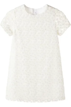 BONPOINT Abito Emanuela in tulle con ricamo