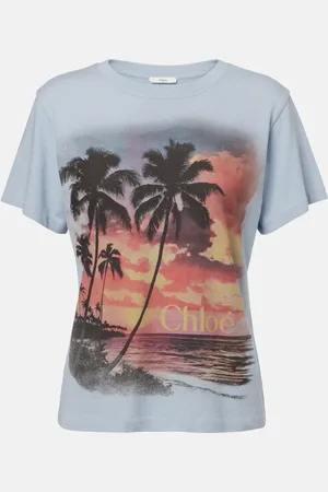 Chloé Chloé T-shirt in cotone con stampa