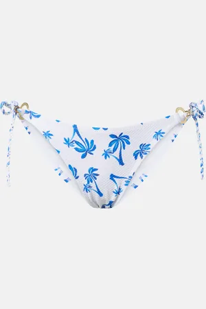 Heidi Klein Slip bikini Palm Beach con stampa