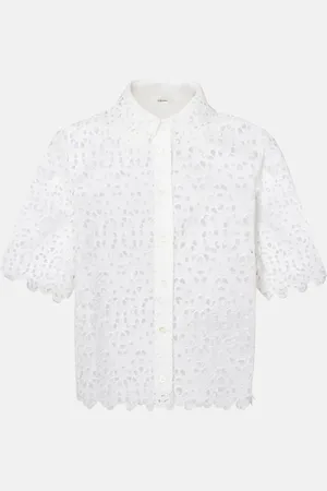 Frame Camicia The Deco Eyelet in cotone