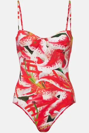 Tory Burch Costume intero con stampa floreale