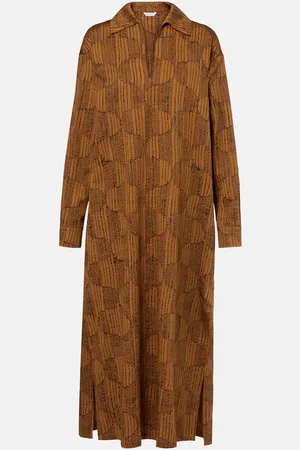 Max Mara Abito lungo Edwige in cotone