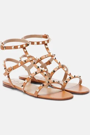 VALENTINO GARAVANI Sandali Rockstud in pelle