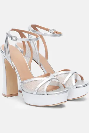 MALONE SOULIERS Sandali con plateau Sylvie 125 in pelle