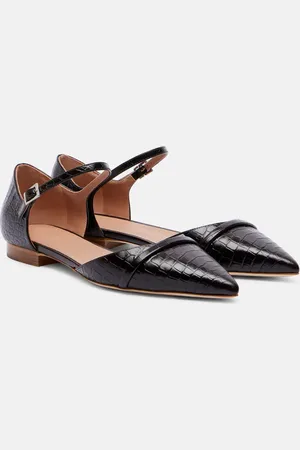 MALONE SOULIERS Ballerine Ulla in pelle stampata