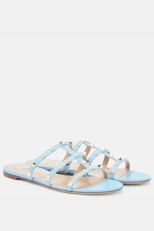 VALENTINO GARAVANI Sandali Rockstud in pelle