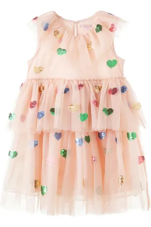 Konges Sløjd Konges Sløjd Abito in tulle con paillettes