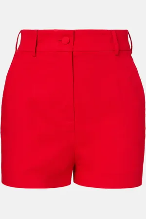 Dolce & Gabbana Shorts in misto cotone a vita alta