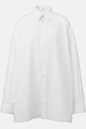 WARDROBE.NYC Abito chemisier in popeline di cotone